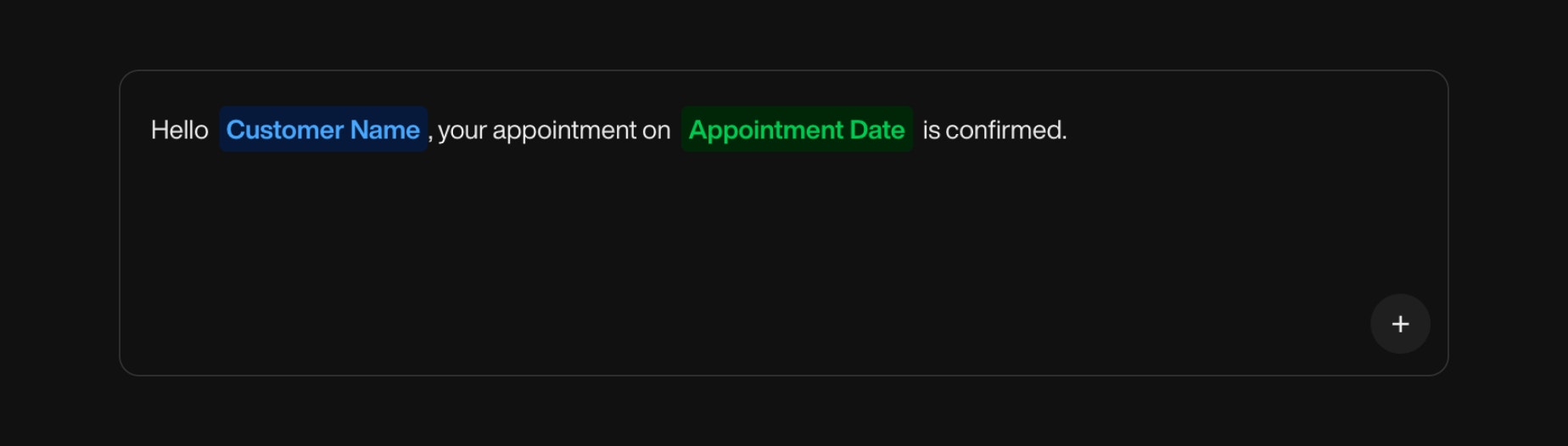 Send Email action interface on dark mode