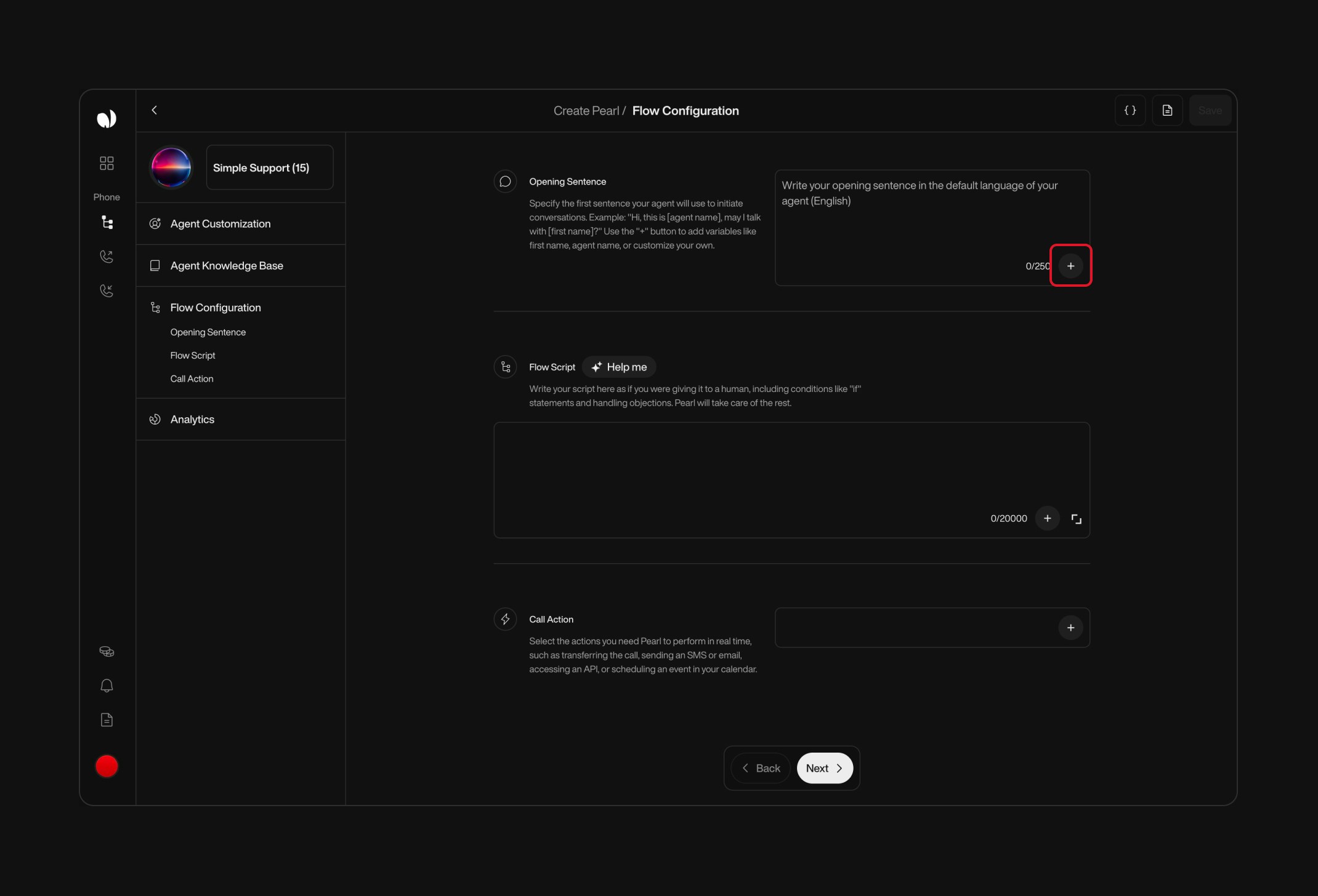 Frame 1 – Dark Mode