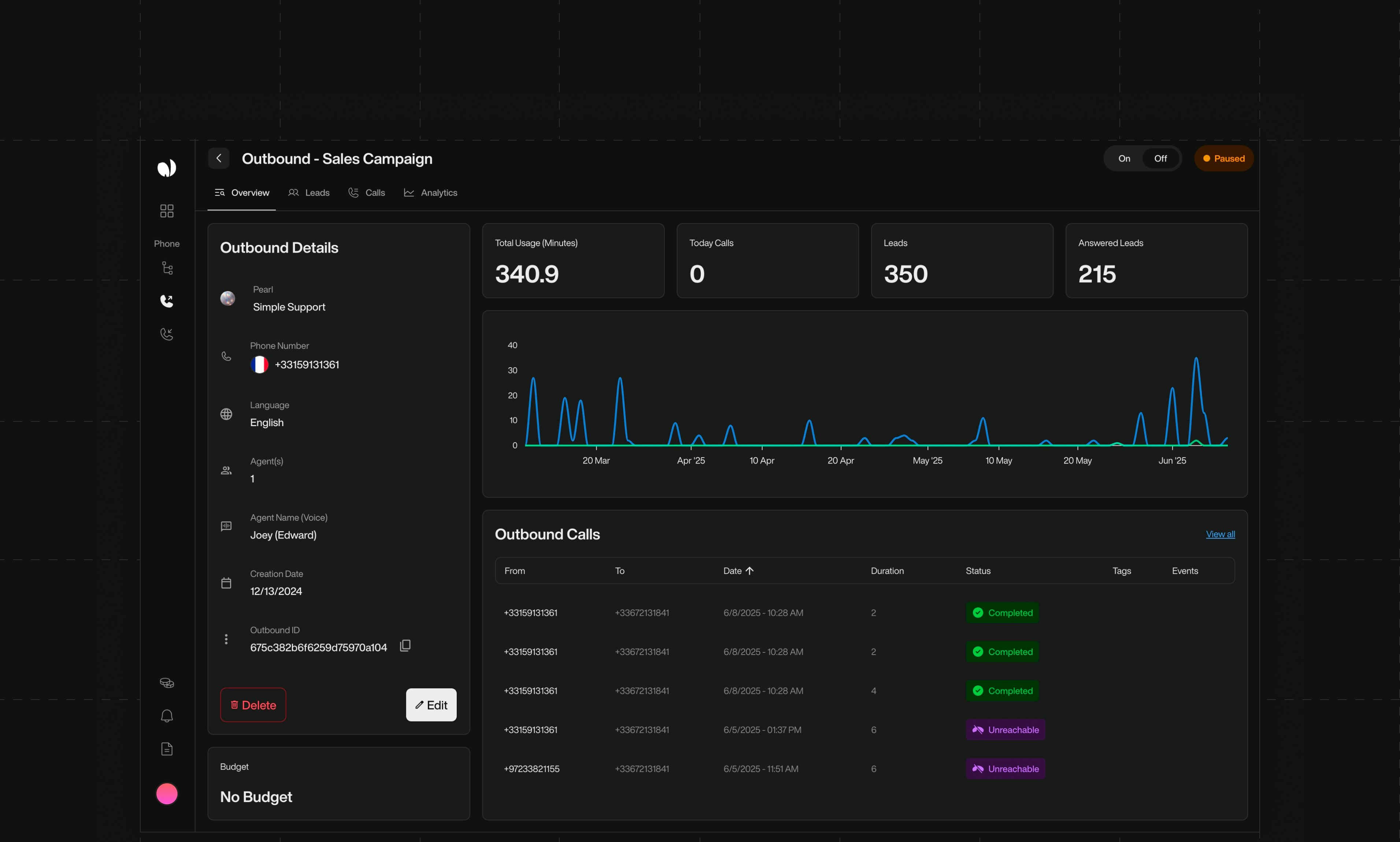 Send Email action interface on dark mode
