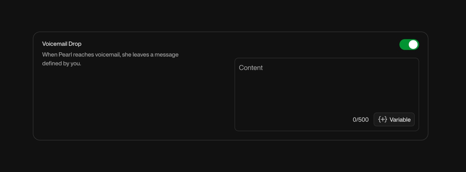 Send Email action interface on dark mode