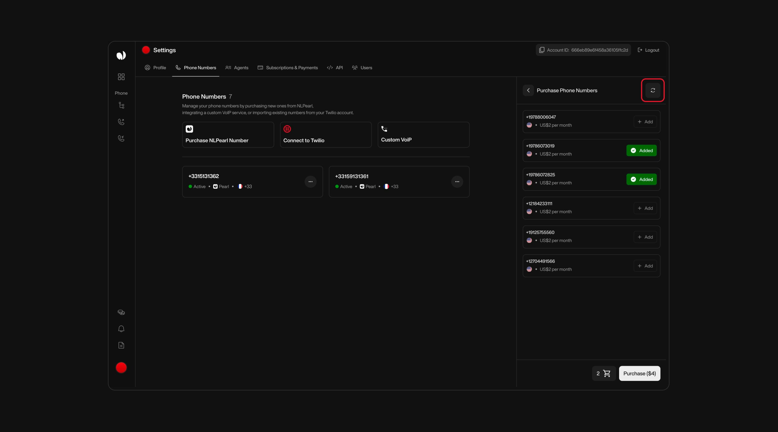 Send Email action interface on dark mode