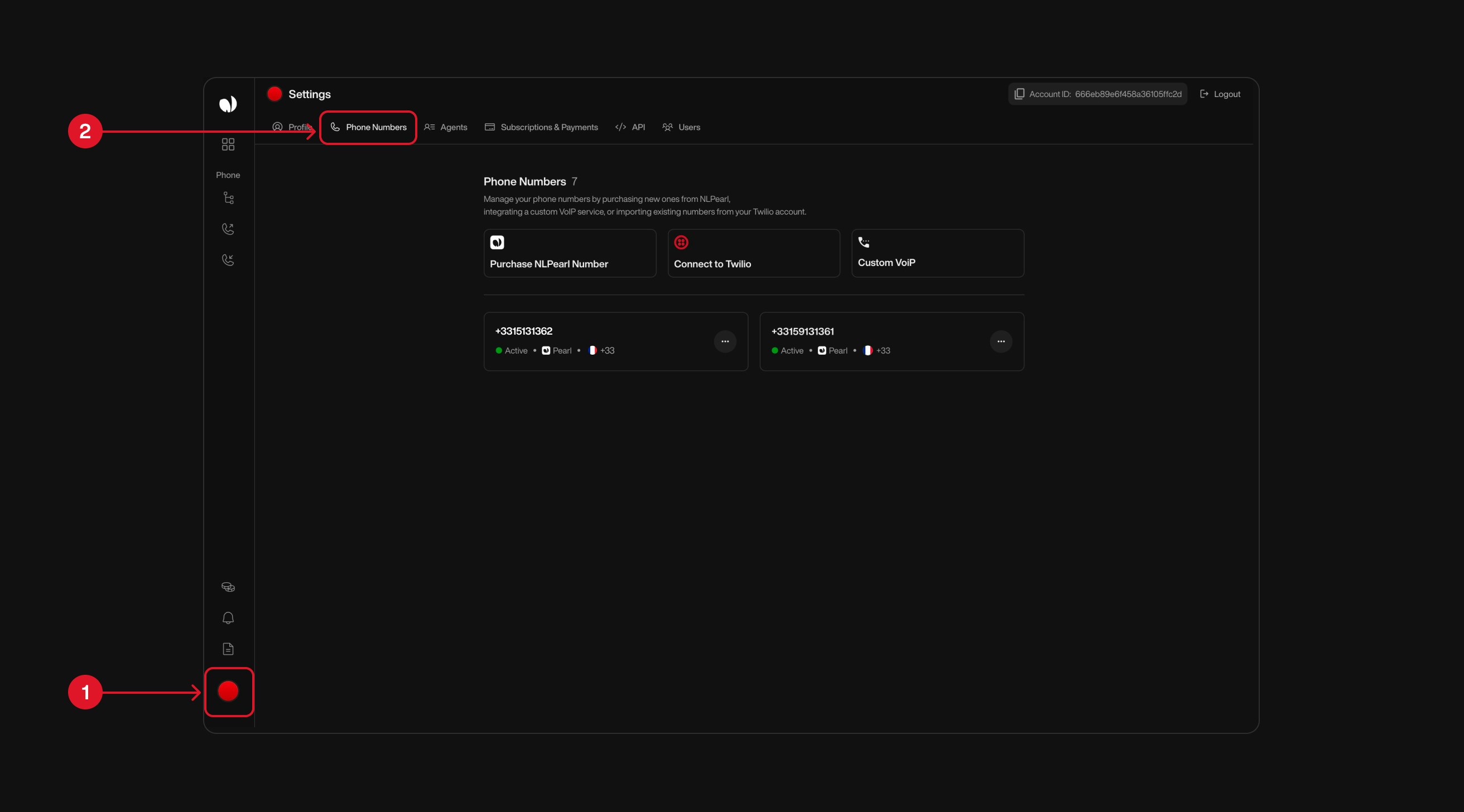 Send Email action interface on dark mode