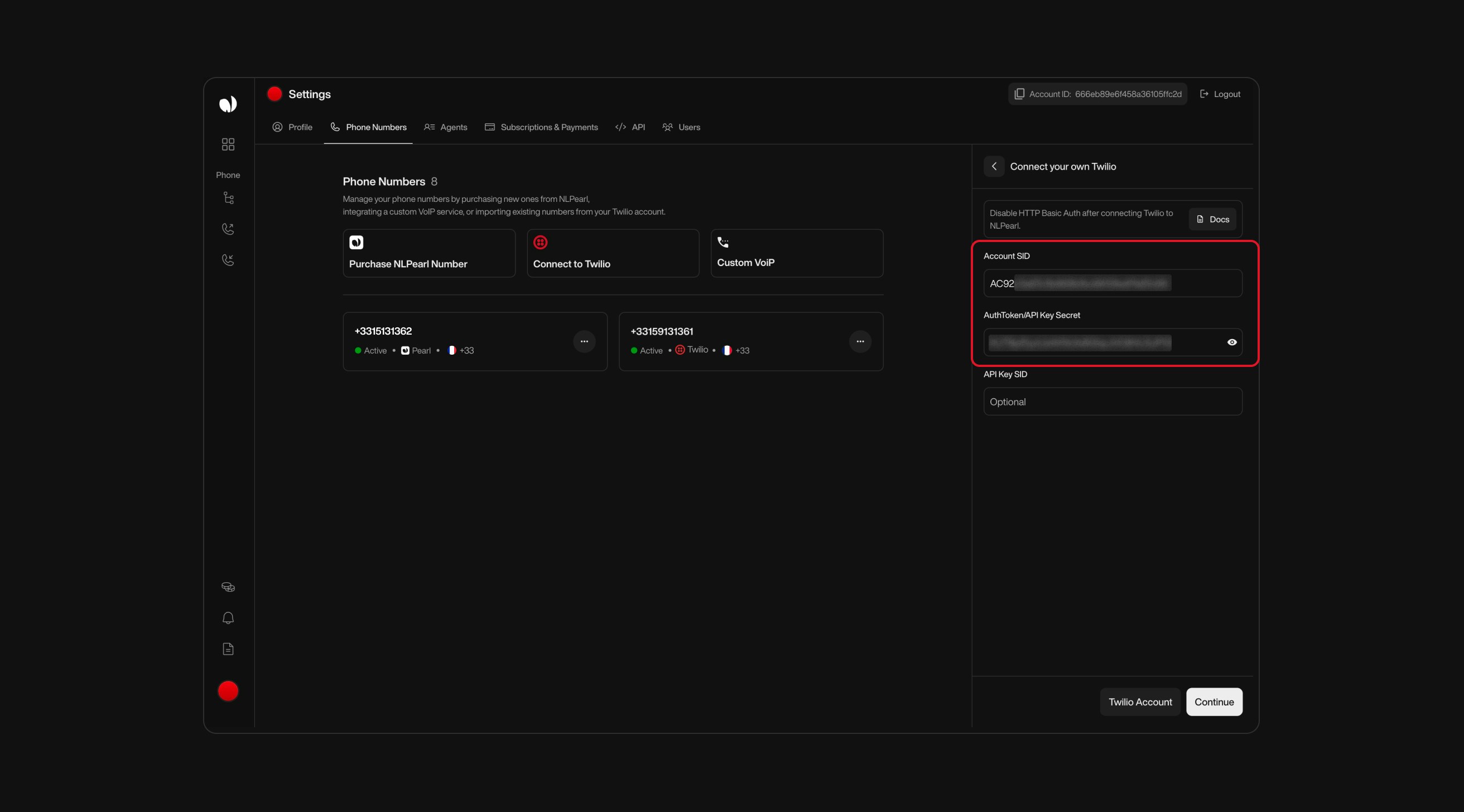 Send Email action interface on dark mode