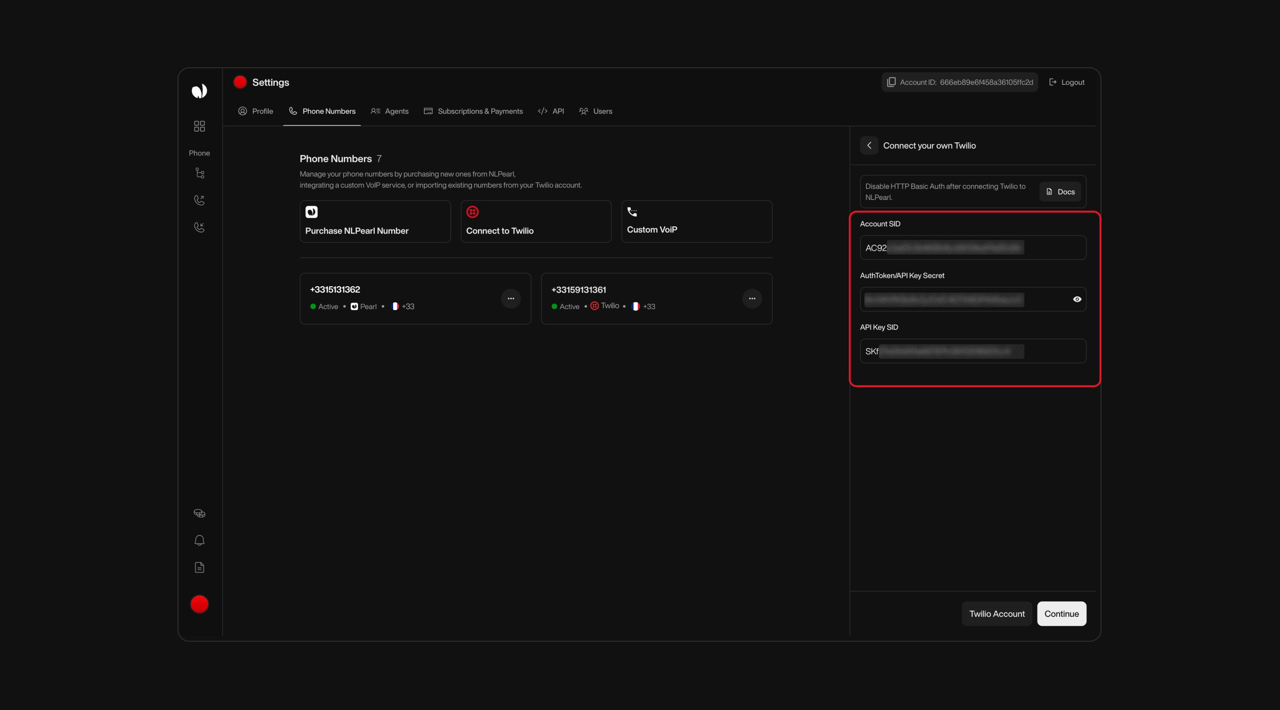 Send Email action interface on dark mode