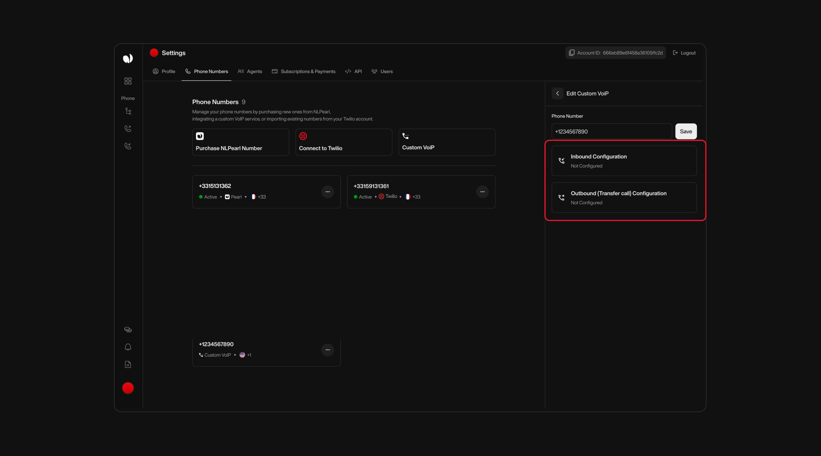 Send Email action interface on dark mode