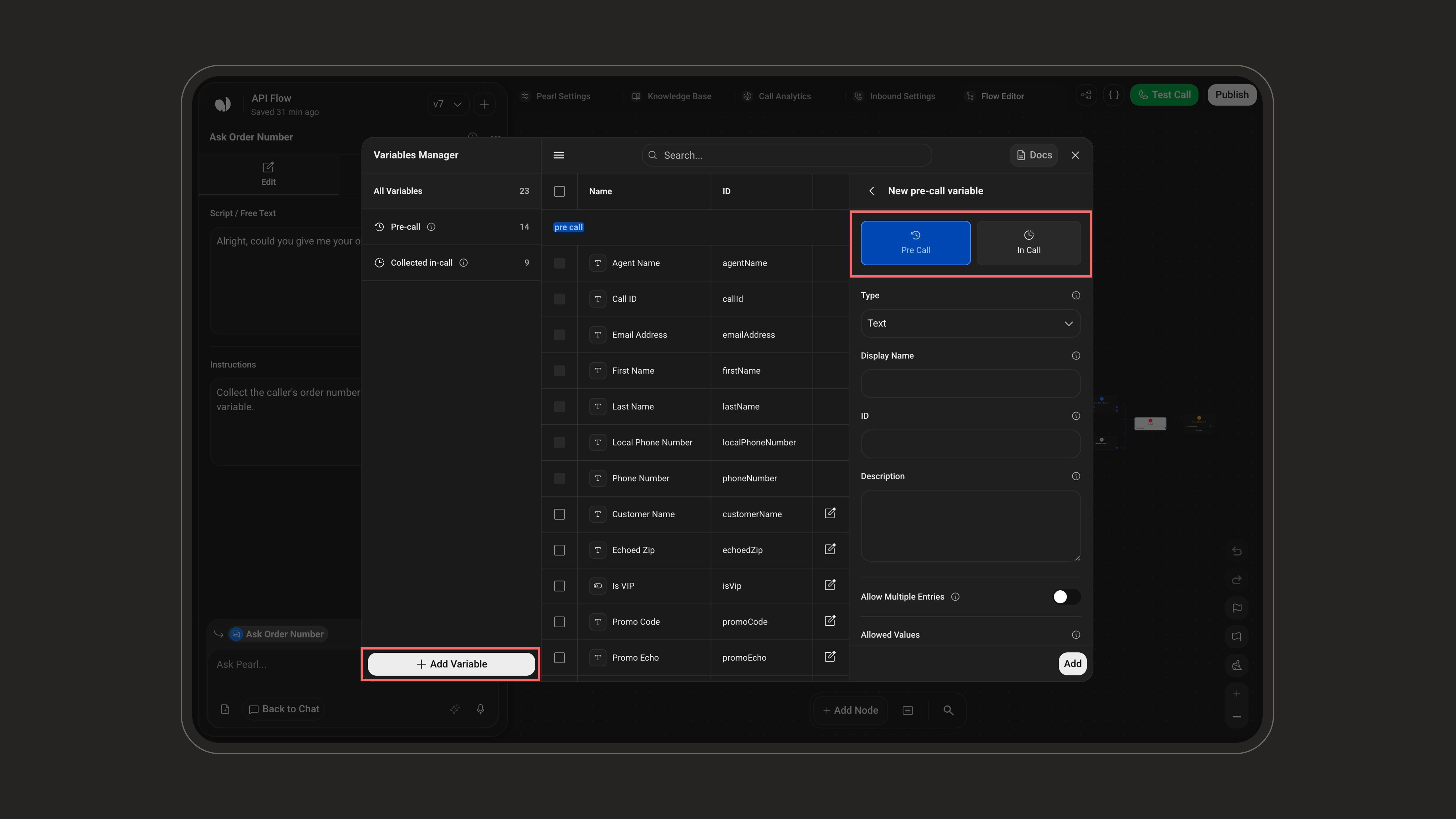 Send Email action interface on light mode