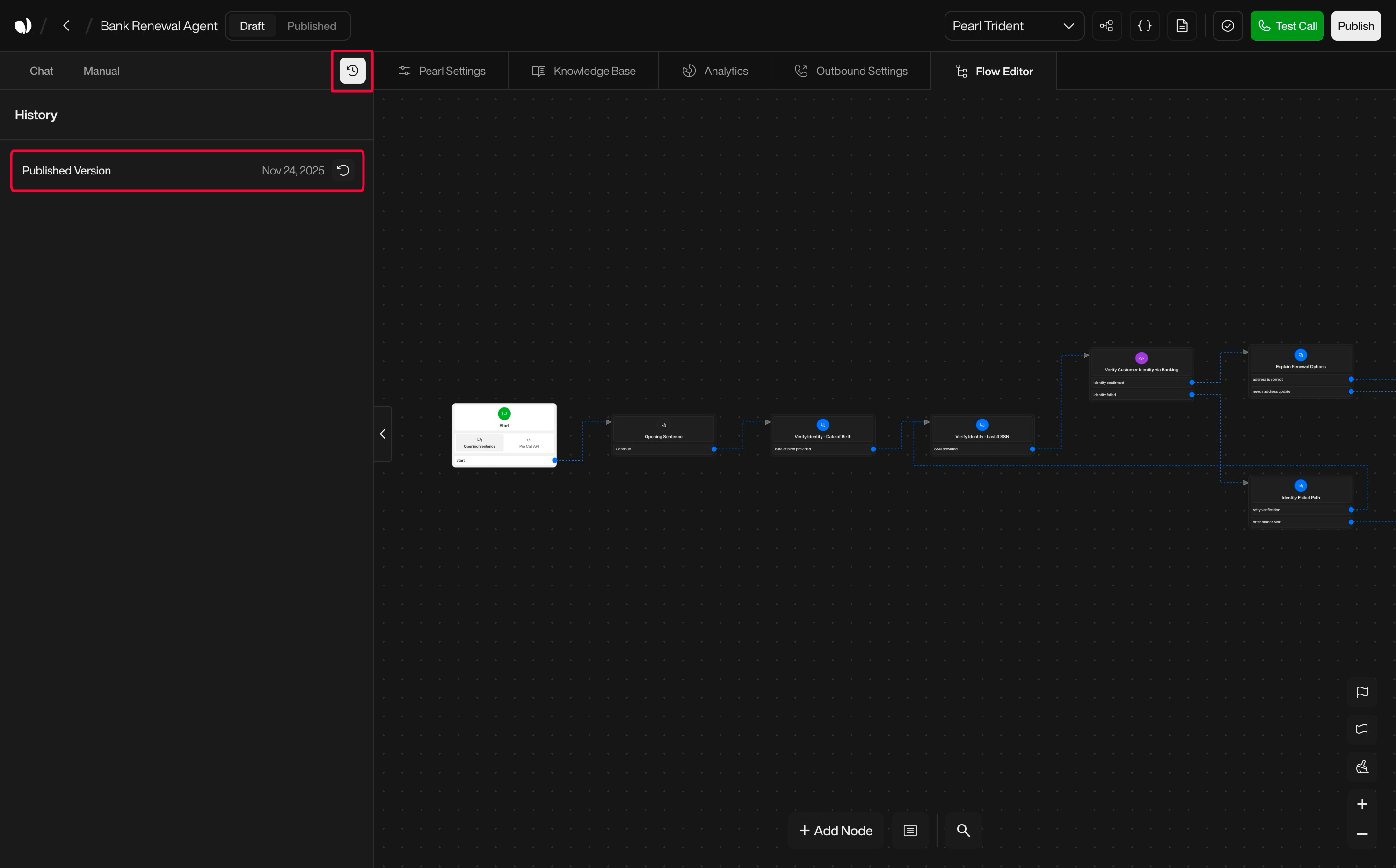 Send Email action interface on light mode