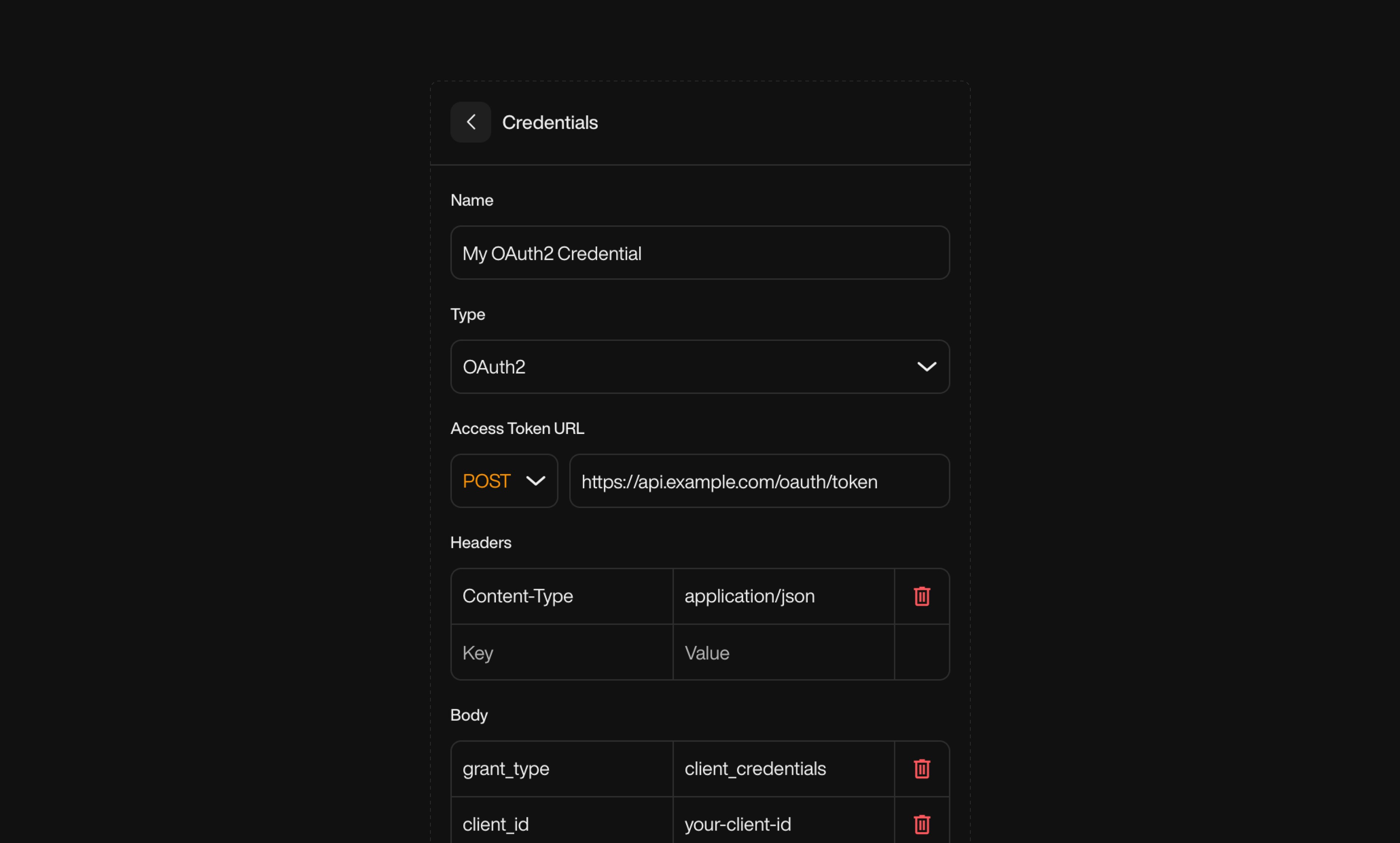 Send Email action interface on dark mode