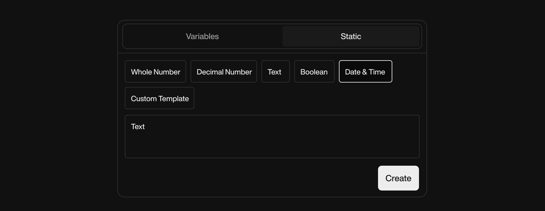 Send Email action interface on dark mode
