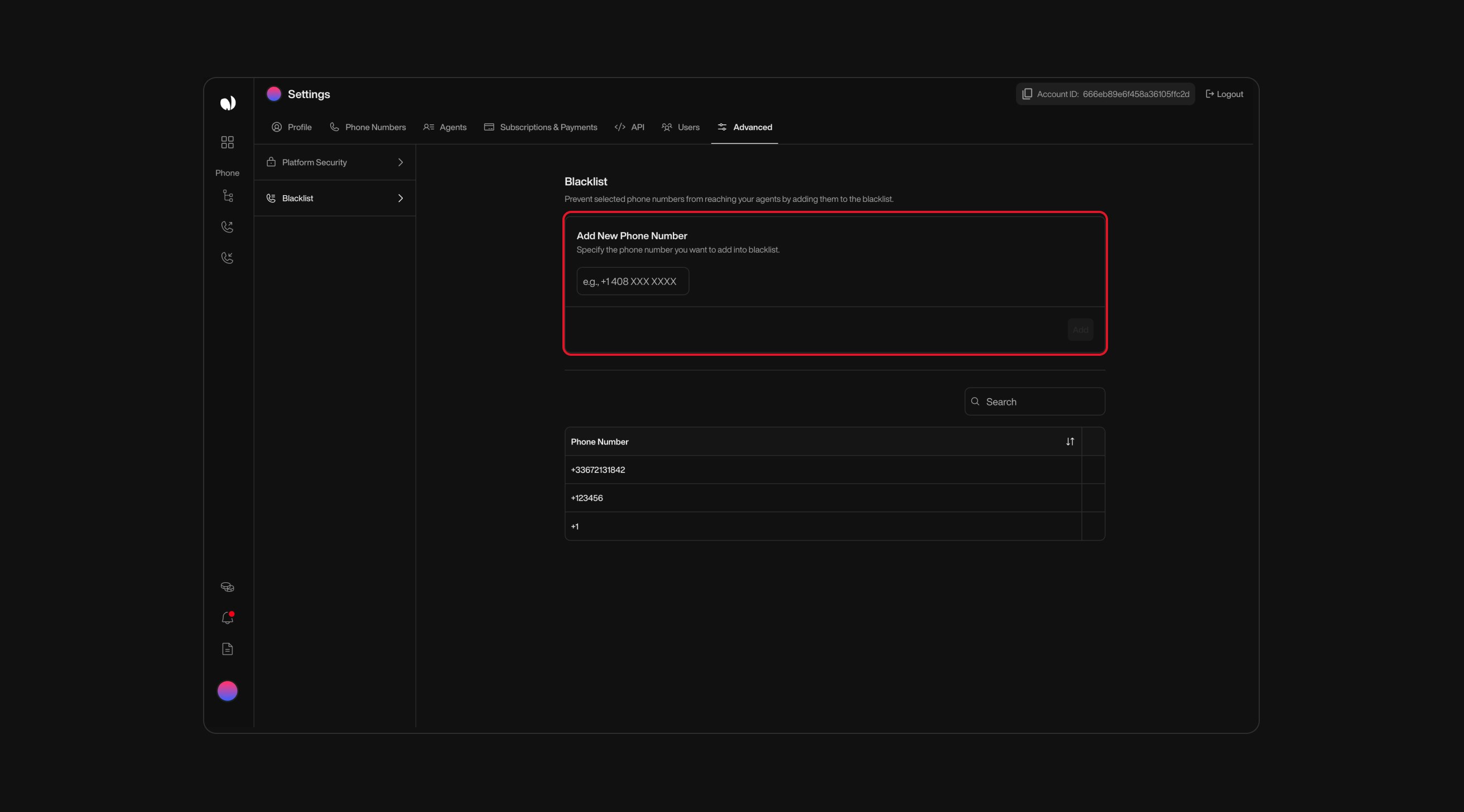 Send Email action interface on dark mode