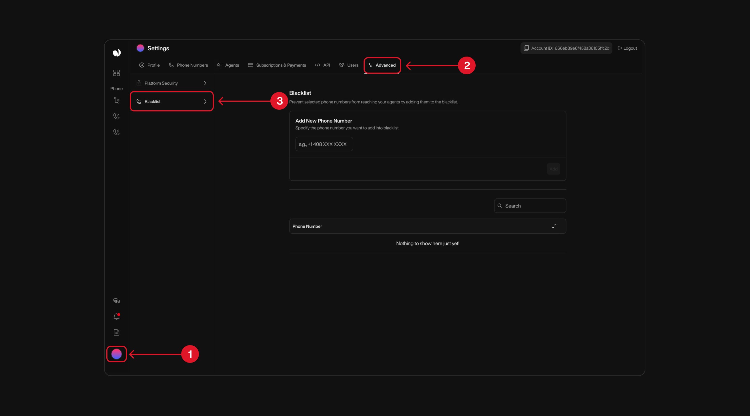 Send Email action interface on dark mode
