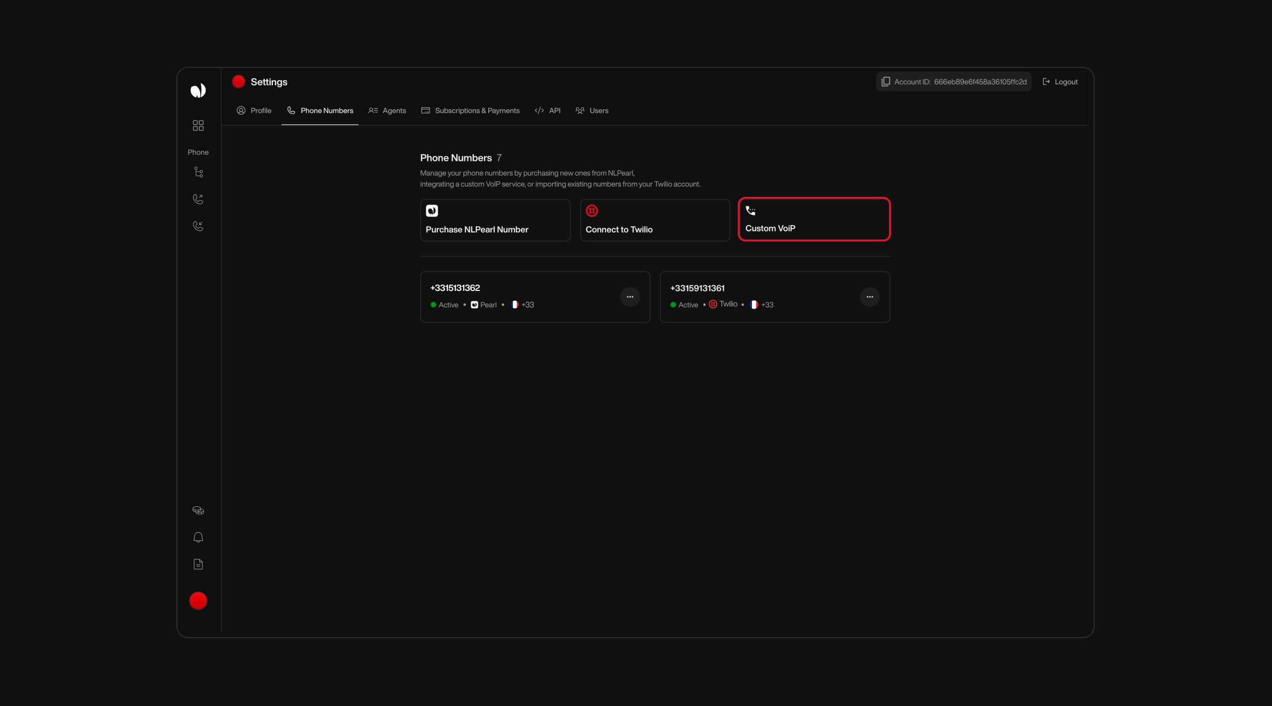 Send Email action interface on dark mode