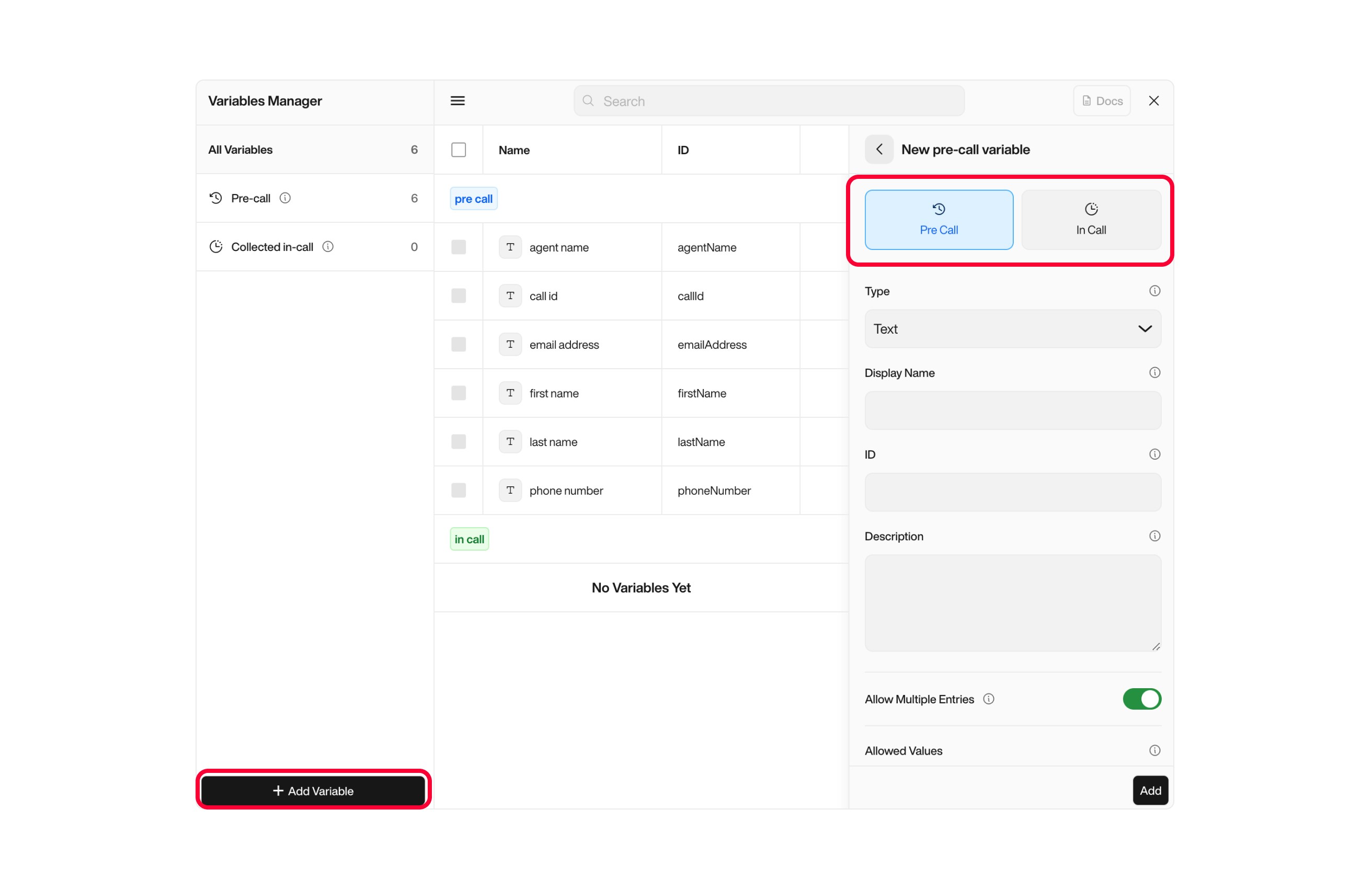 Send Email action interface on light mode
