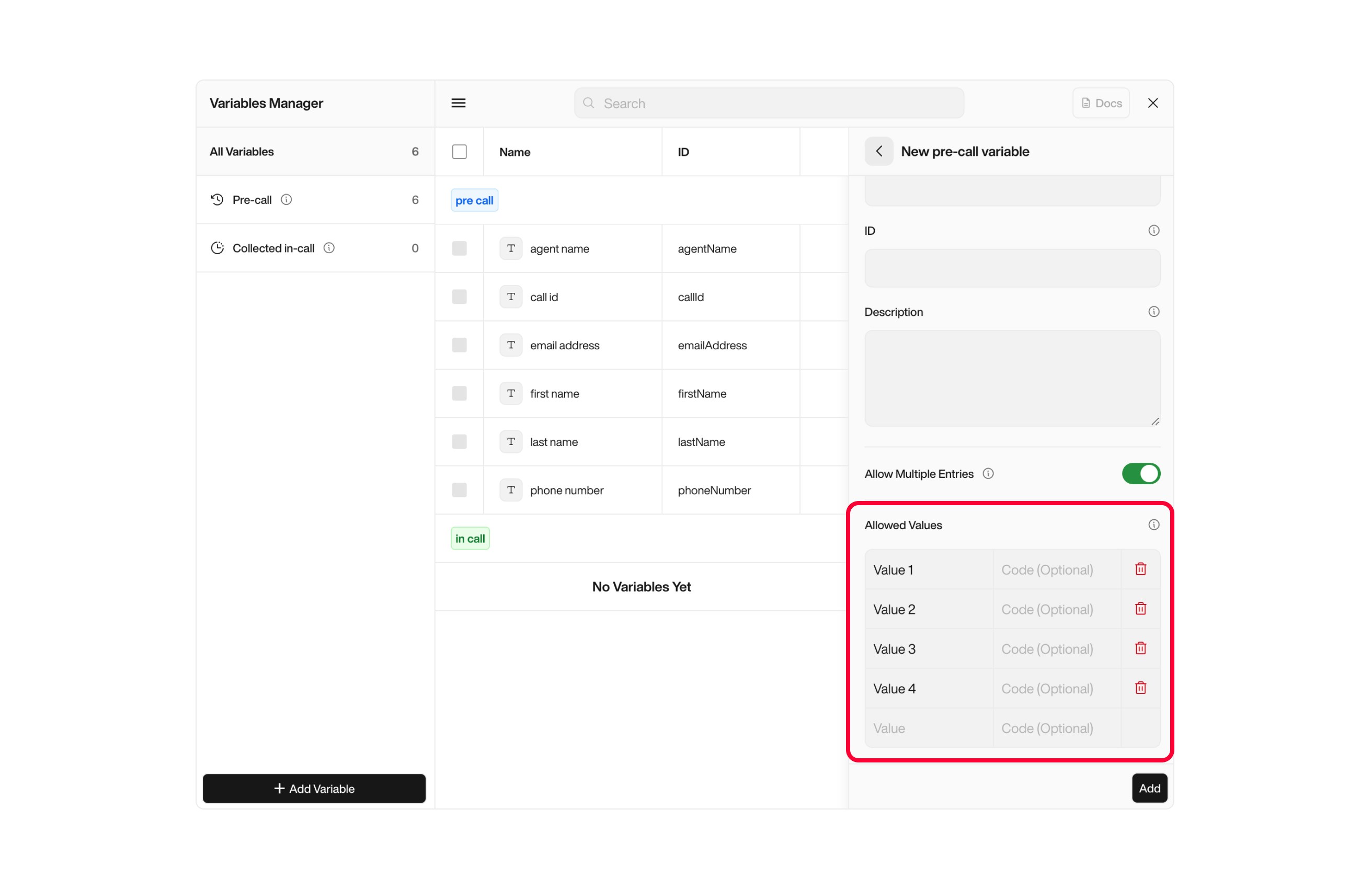 Send Email action interface on light mode