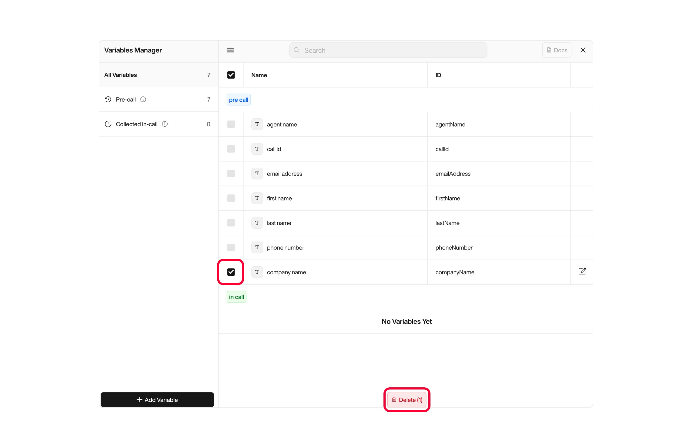 Send Email action interface on light mode
