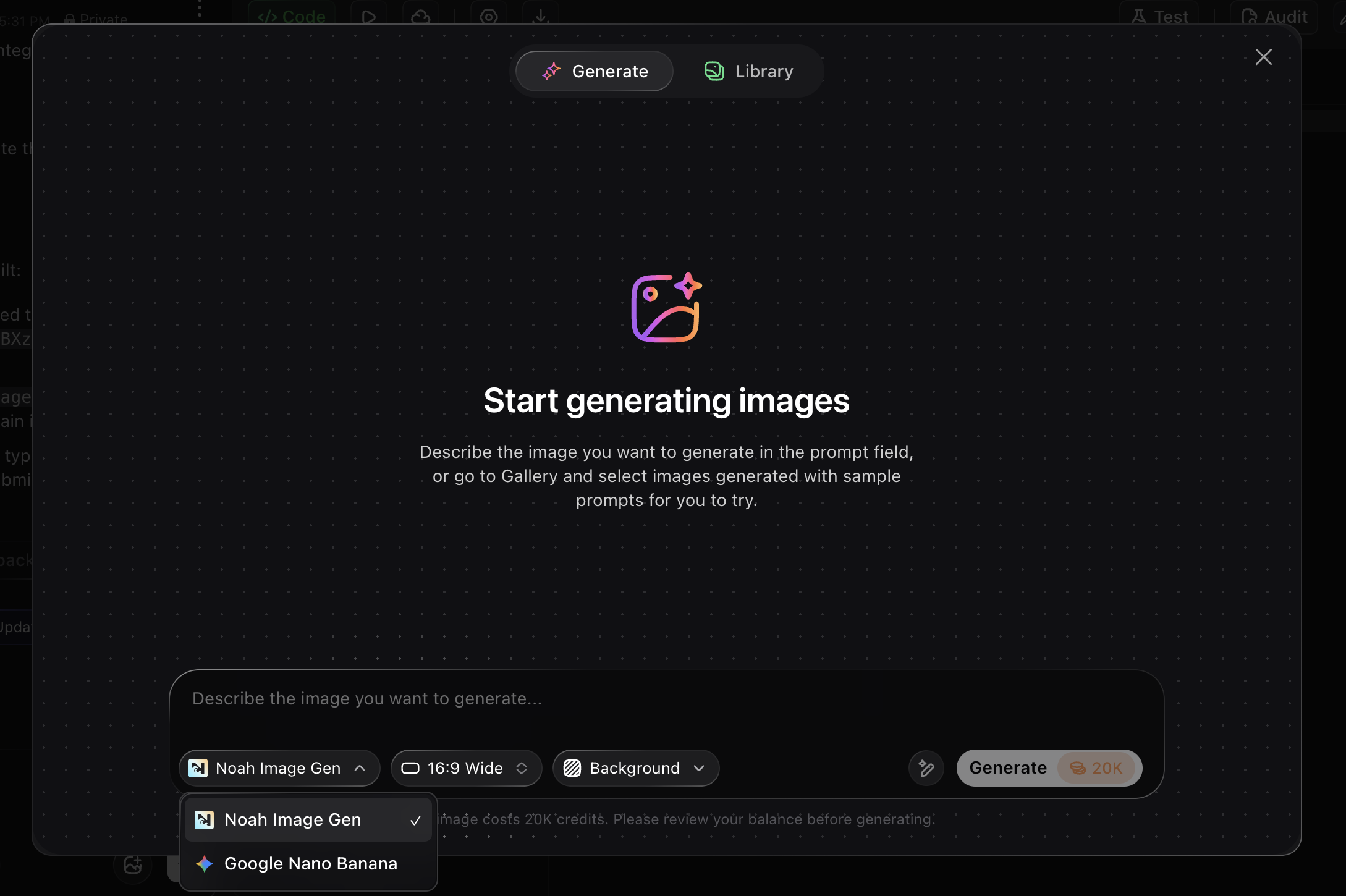 Image Generation - Noah AI