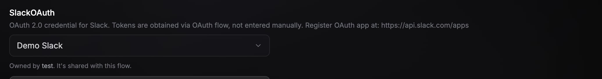 Node credential with the owned-by tag