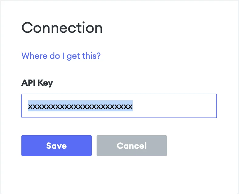 Connection card