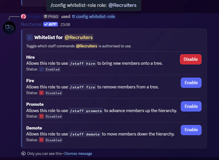 Config Whitelist Config Whitelist