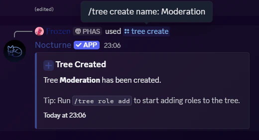 Tree Create Tree Create