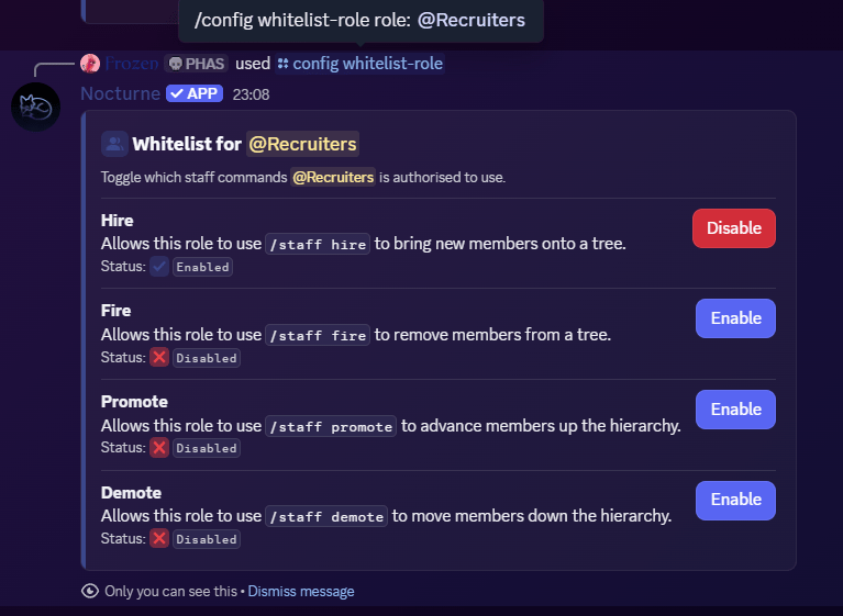 Config Whitelist Config Whitelist