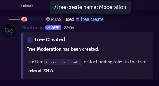 Tree Create Tree Create