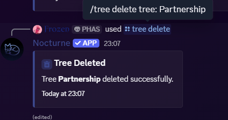 Tree Delete Tree Delete