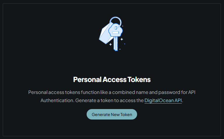 Digitalocean Create New Token