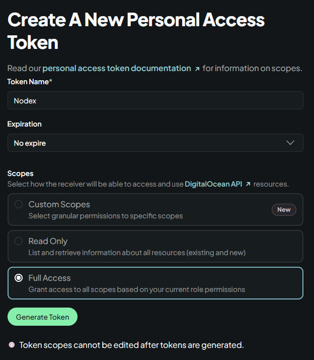 Digitalocean Edit Key Digitalocean Edit Key