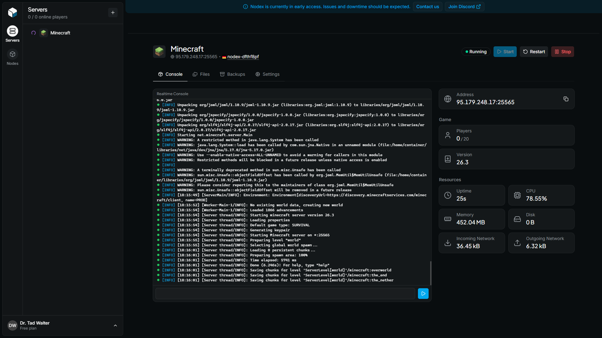 Server Overview