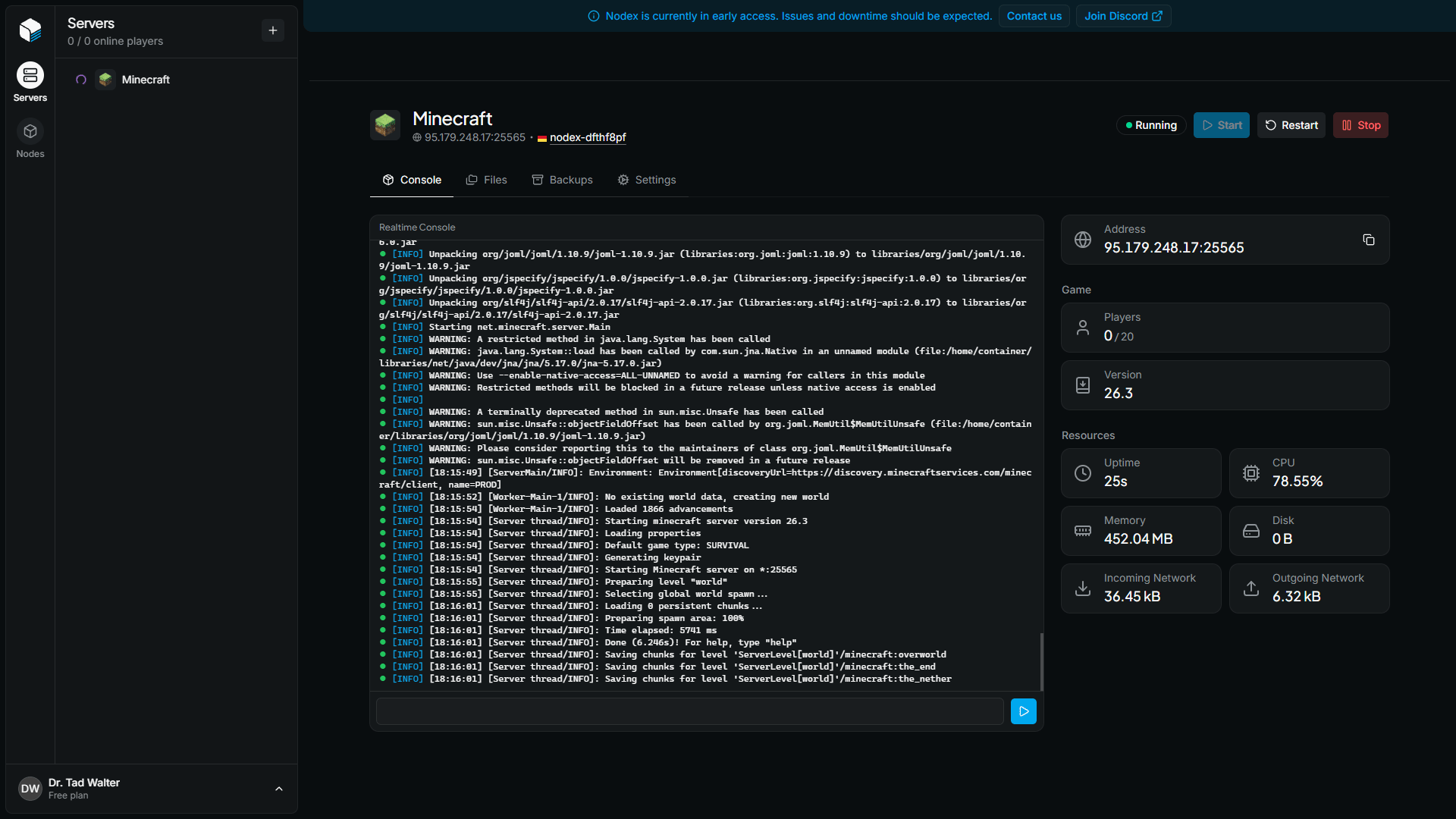 Server Overview