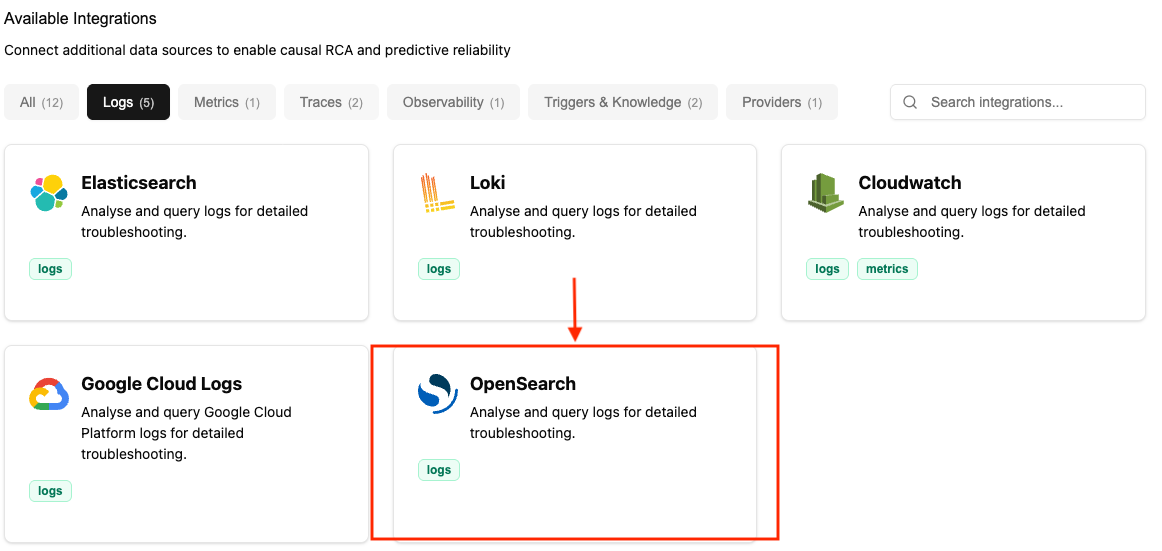 NOFire AI Opensearch Connection Pn