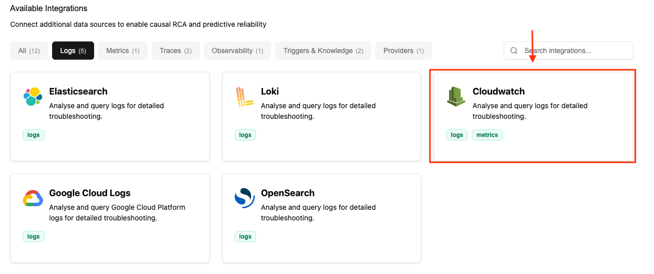 NOFire AI Cloudwatch Connection Listing V2 Pn