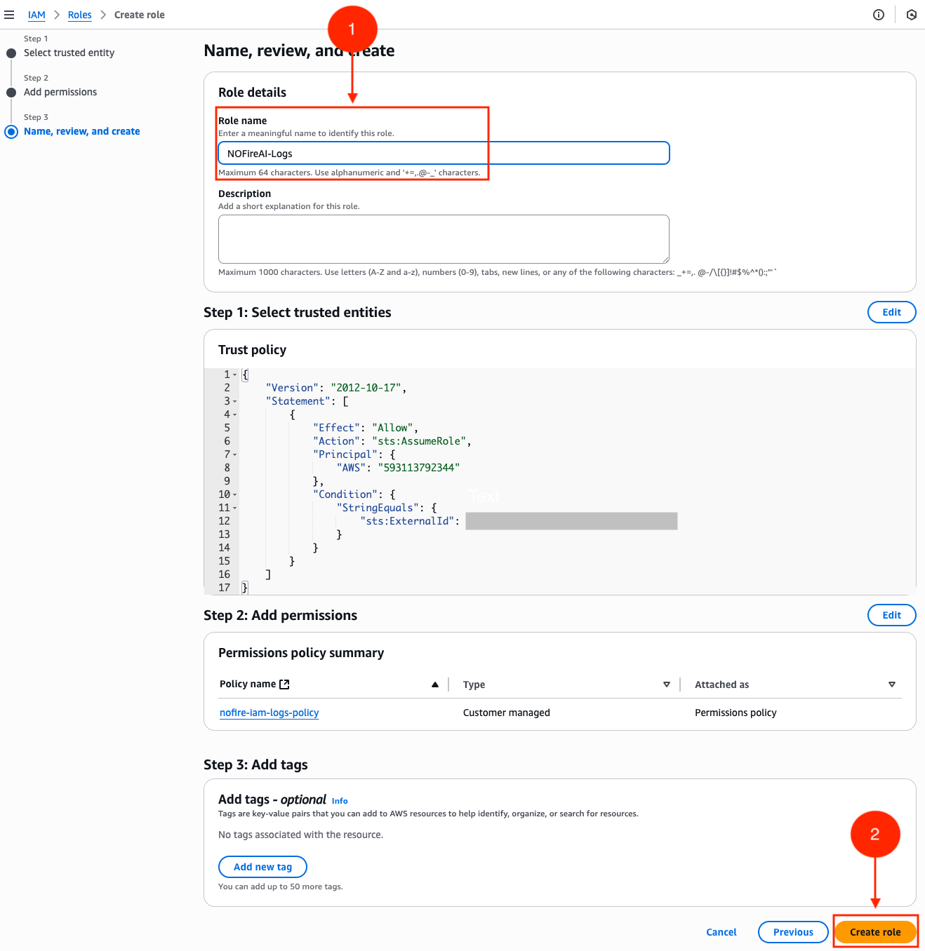 nofireai-cloudwatch-role-create-policy-name-review-secret.png
