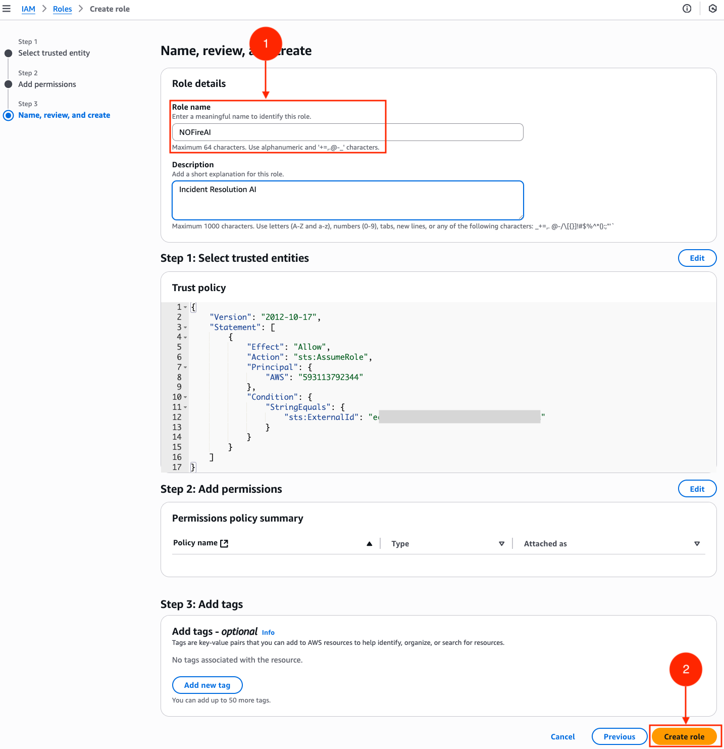 NOFire AI Create Role Namereview Pn