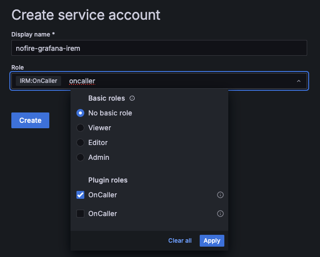 NOFire AI Grafana Irm Oncaller Pn