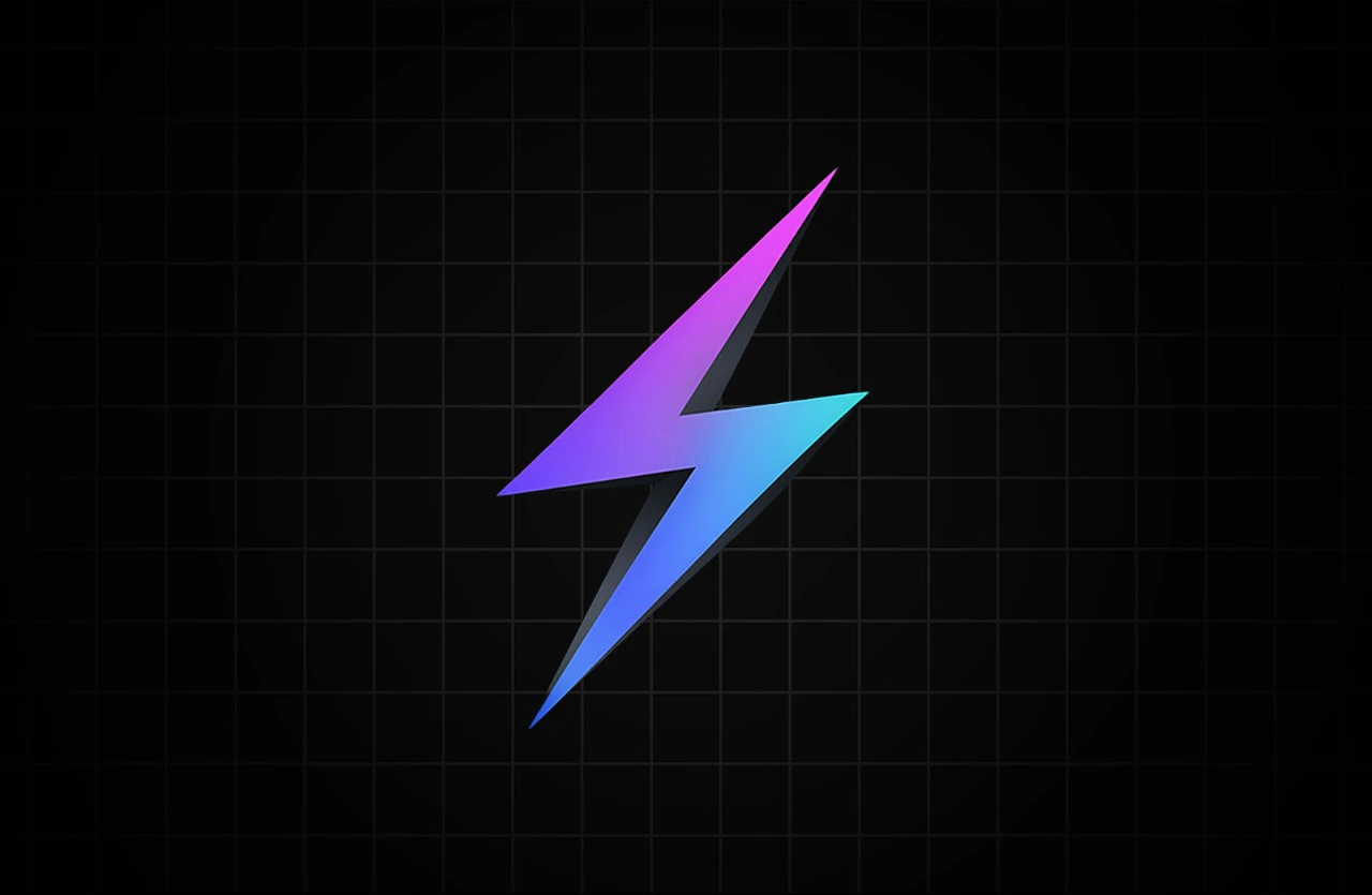 Lightning fast processing visualization showing real-time capabilities