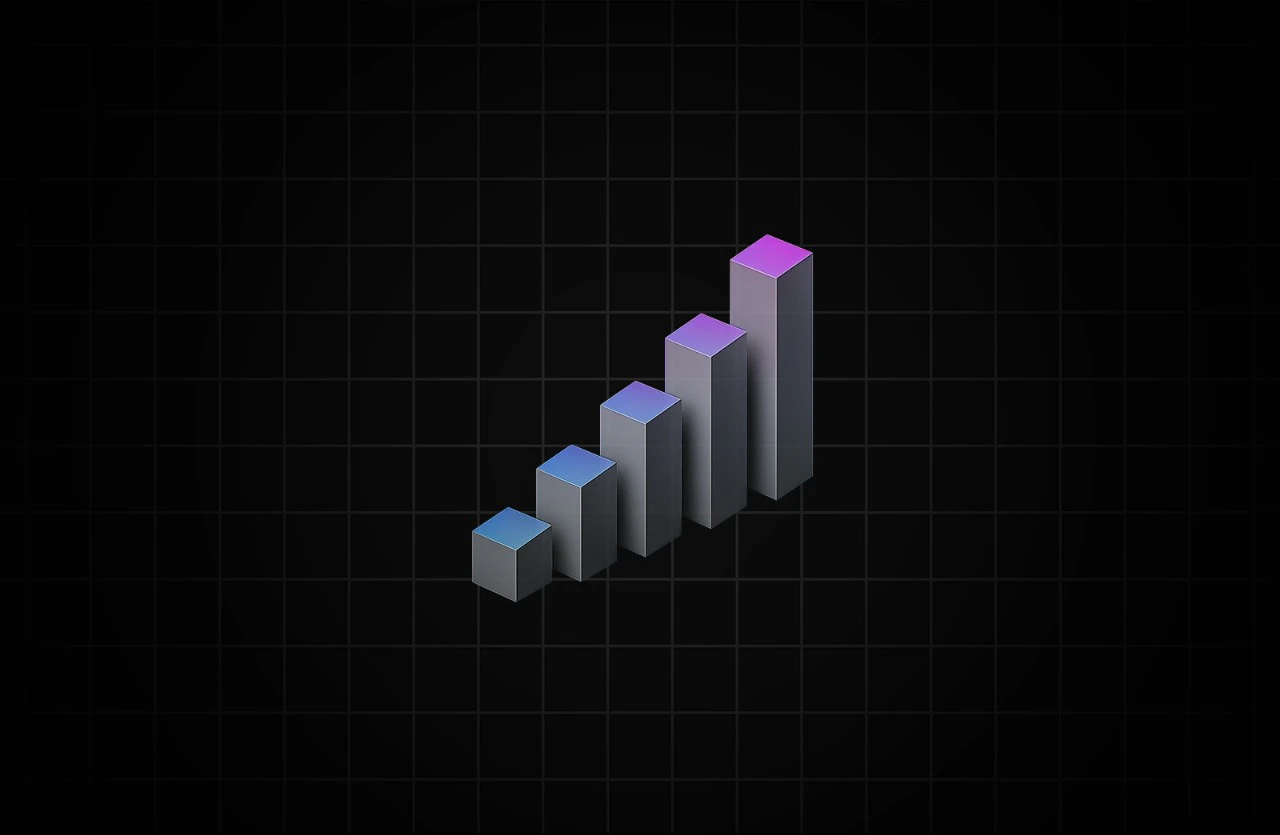 Time series forecasting visualization showing predictive analytics