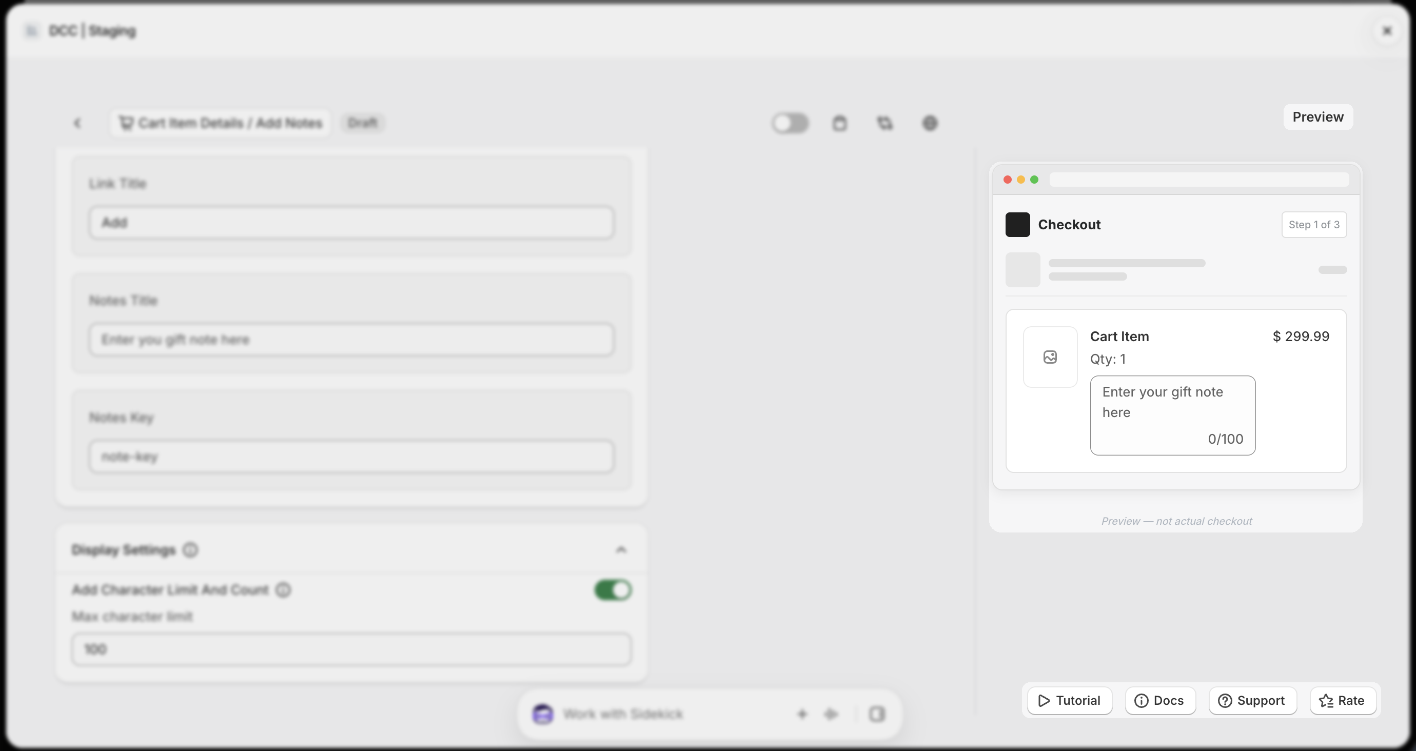 Add Notes Preview Focus