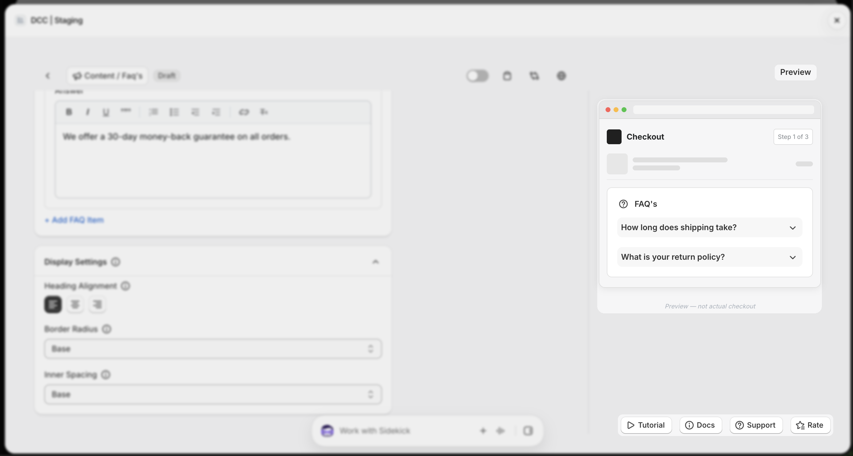 Faq Preview Focus