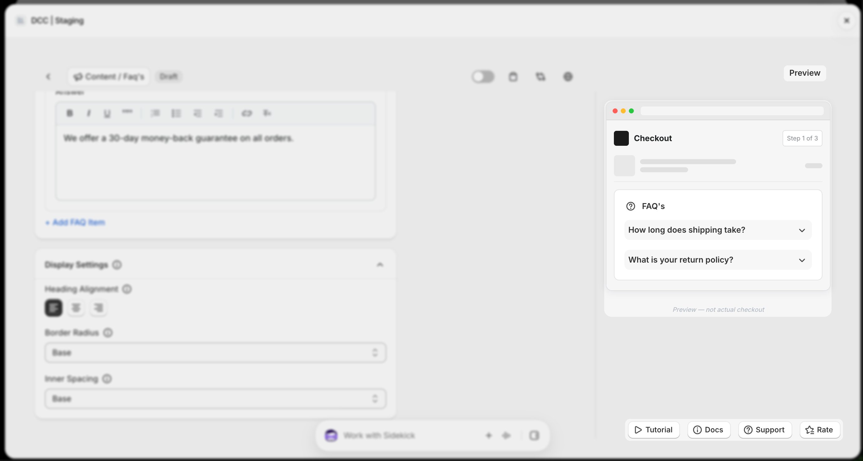 Faq Preview Focus