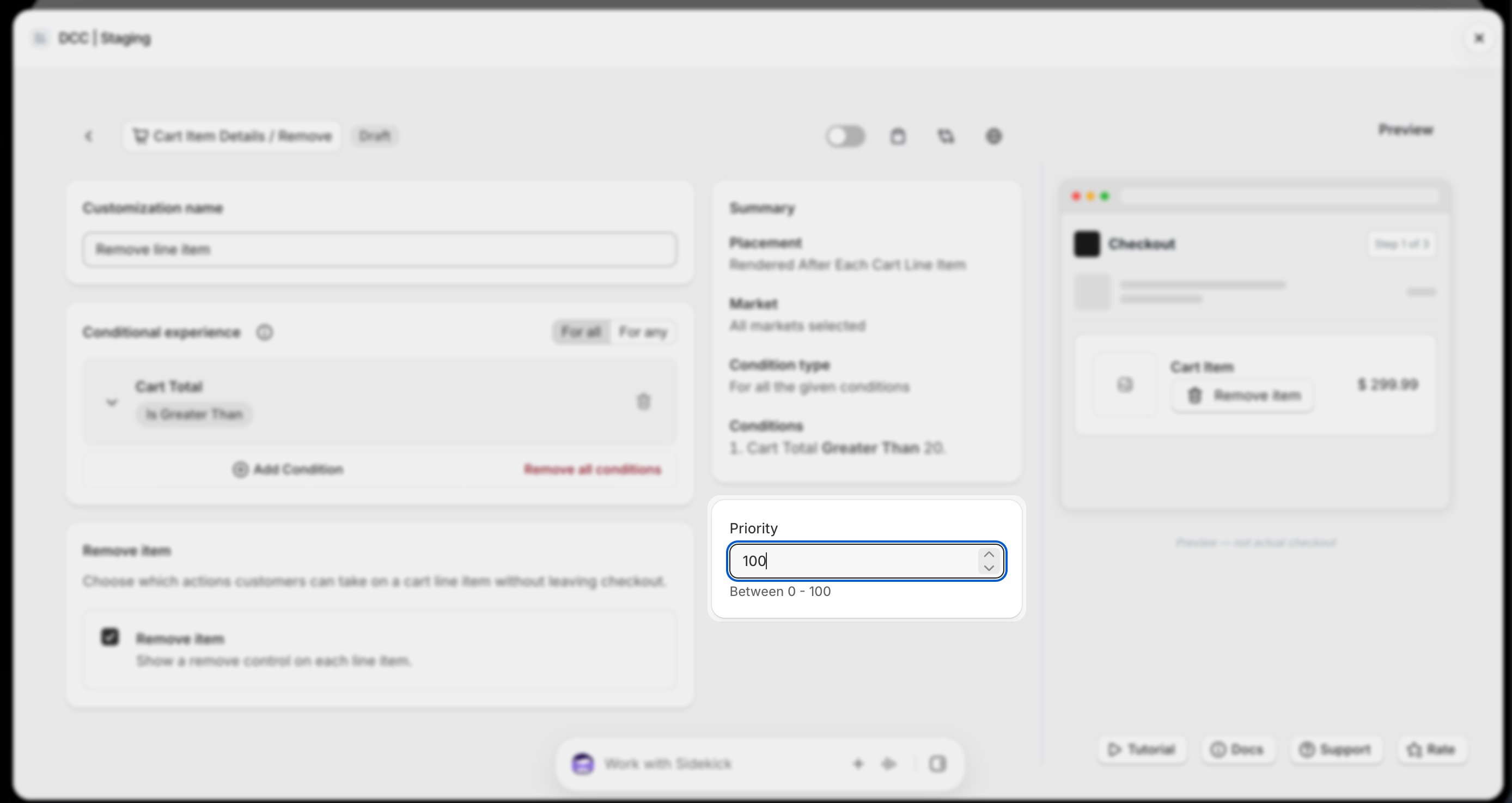 Remove 3 Priority