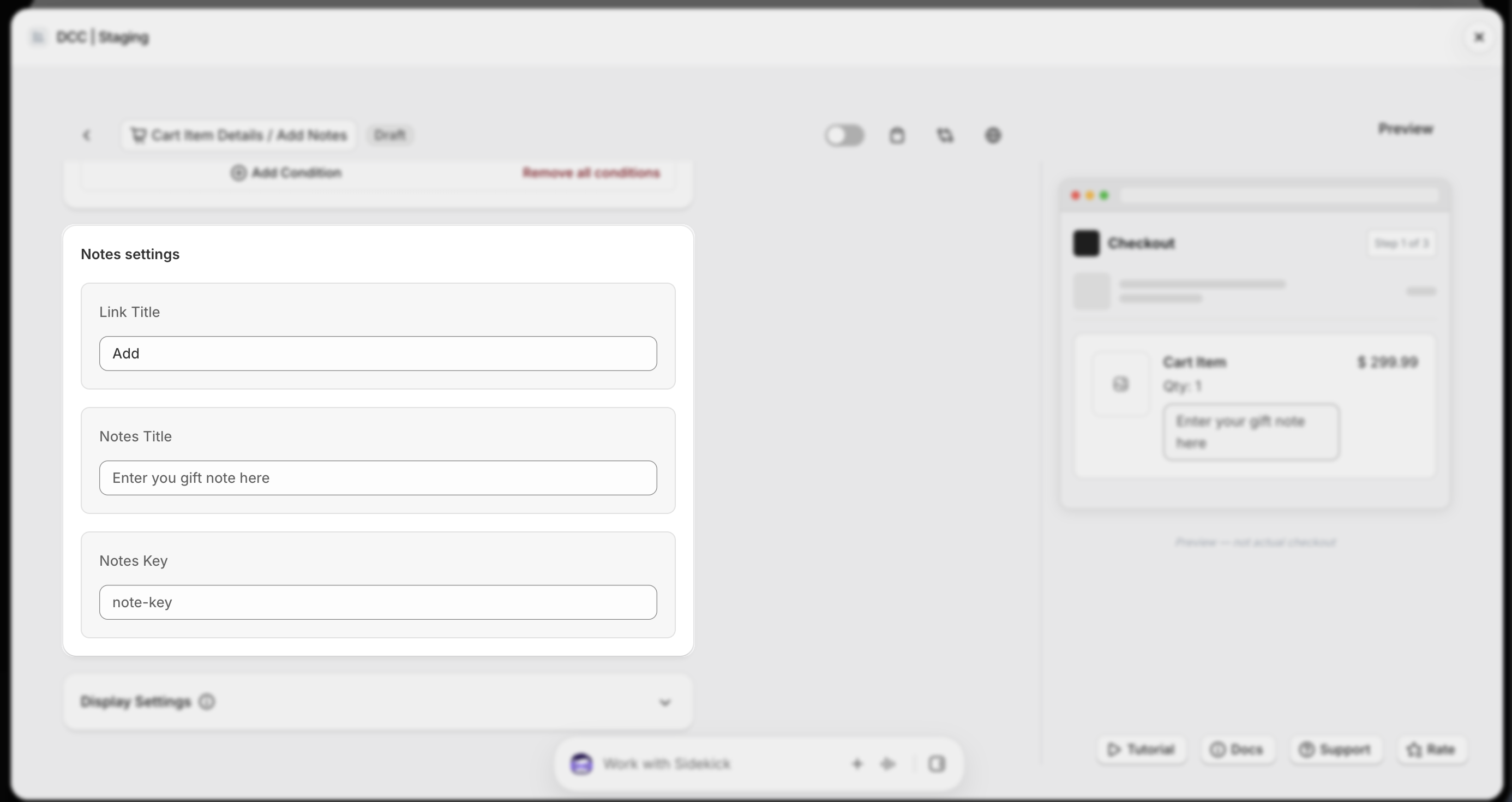 Add Notes Notes Settings Focus
