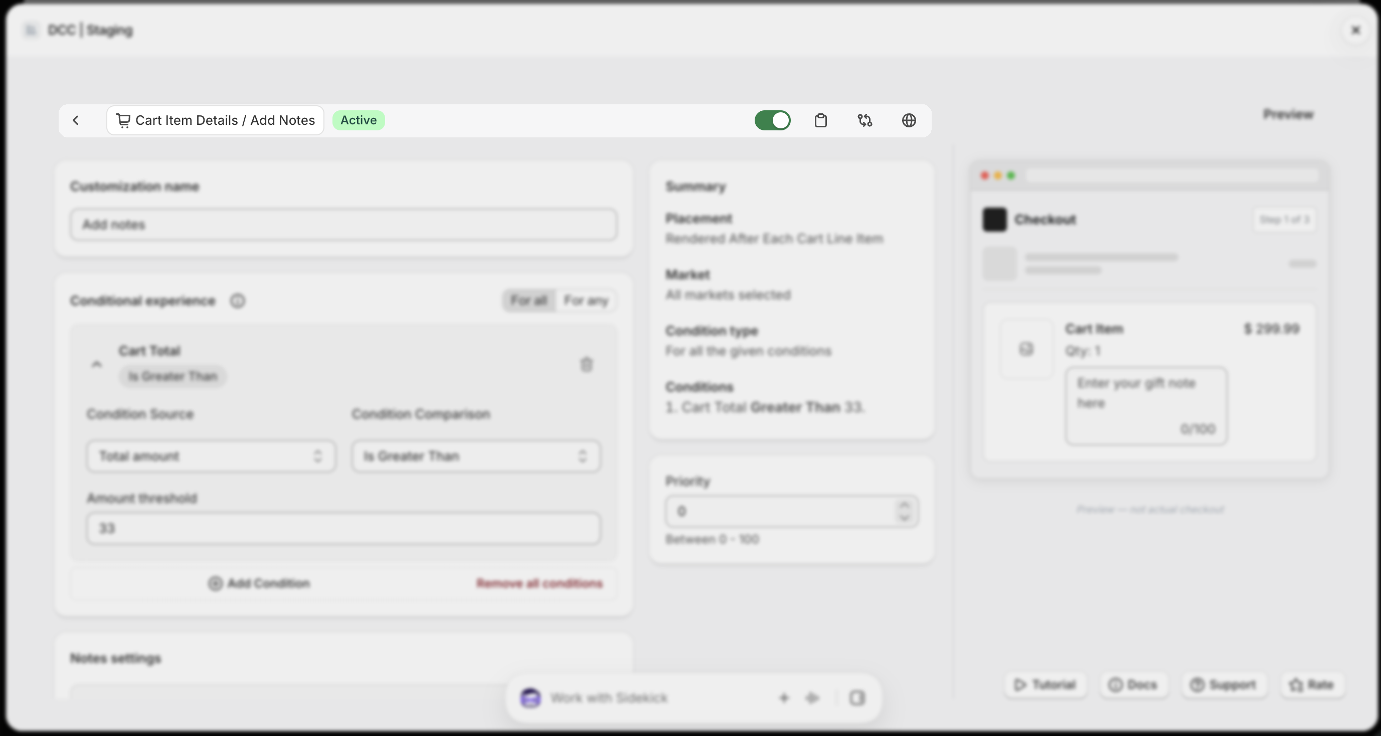 Add Notes Toolbar Focus