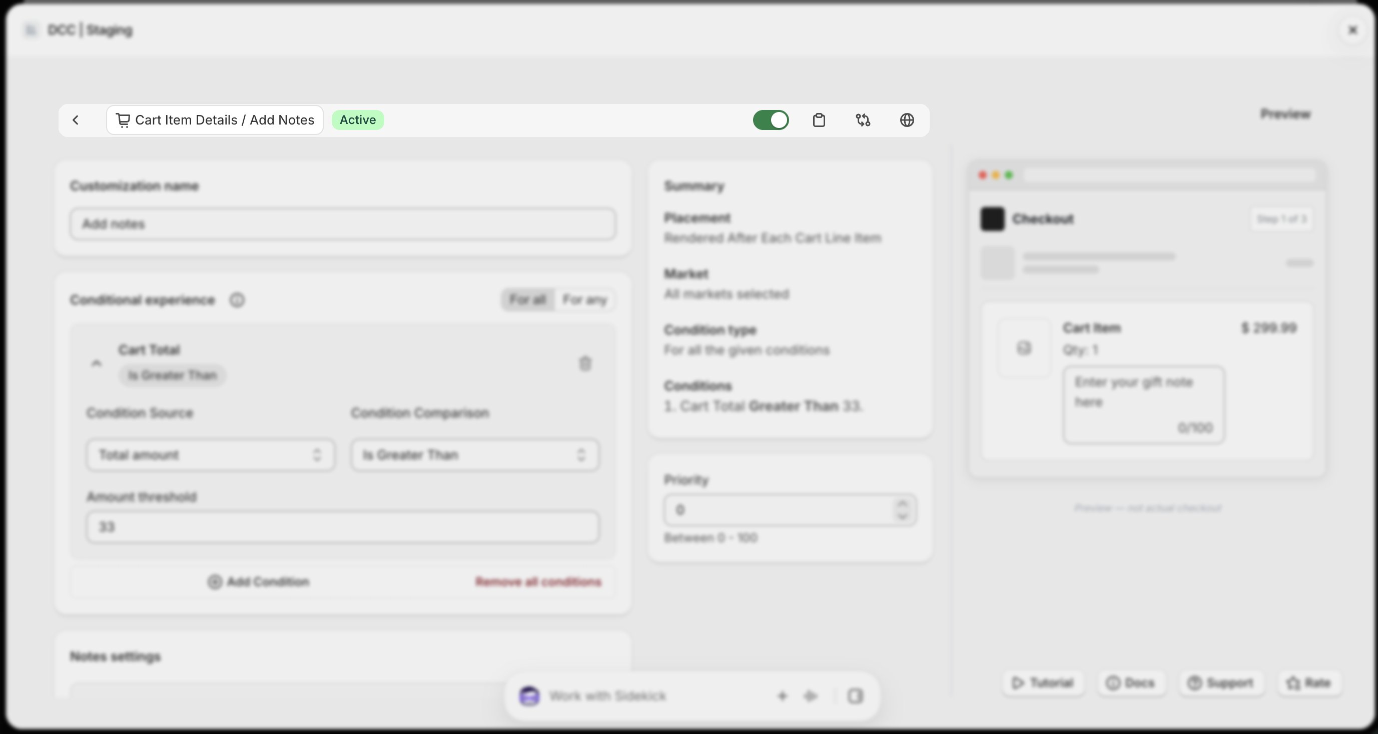 Add Notes Toolbar Focus