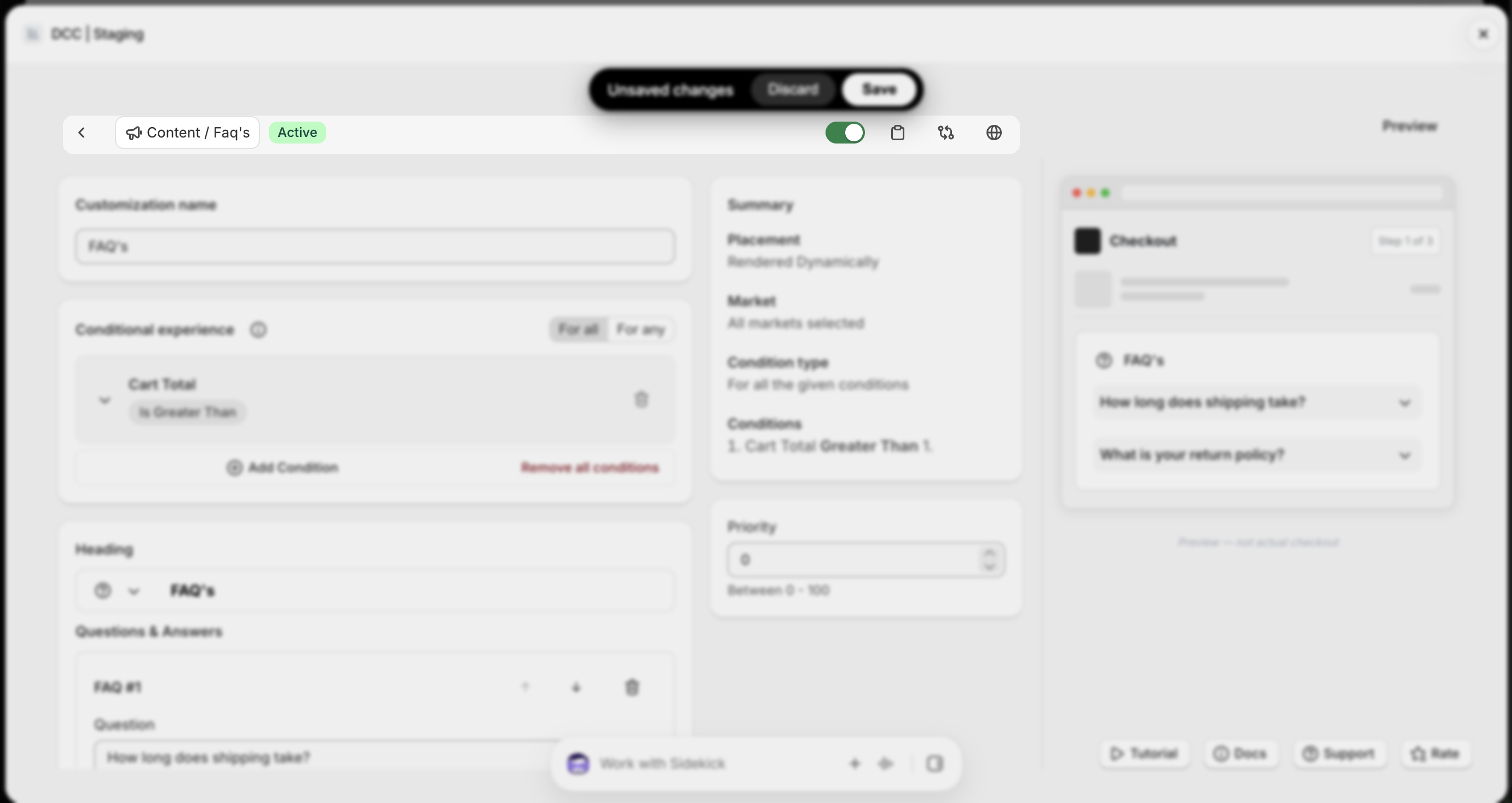 Faqs Toolbar Focus