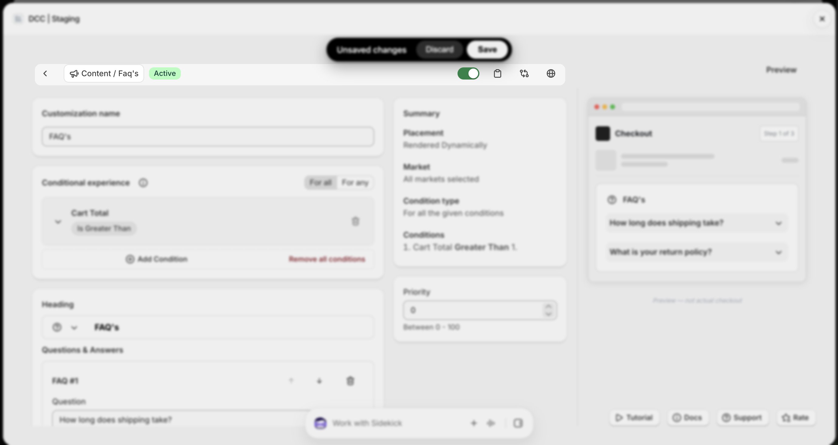 Faqs Toolbar Focus