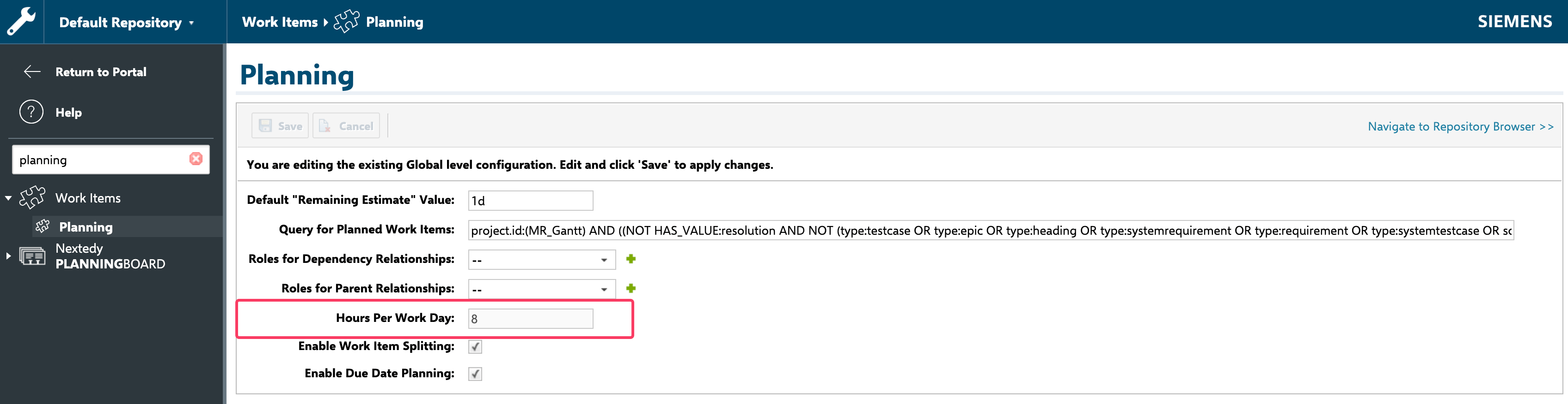 Estimate plus Spent mode showing combined effort distributed across days