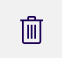 Delete work item trash icon