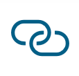 Add Link quick action icon — a chain/link symbol